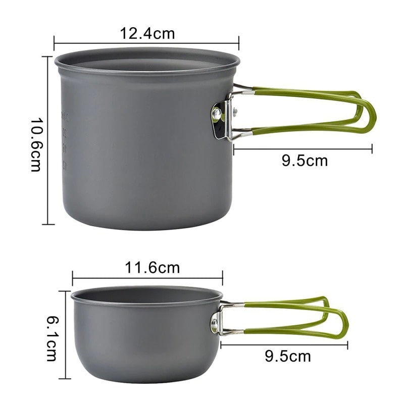 Besteckset Outdoor |  5 in 1