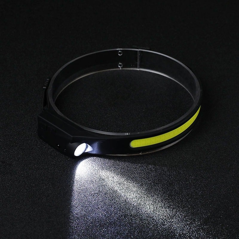 LED‑Stirnlampe | 230° Sicht